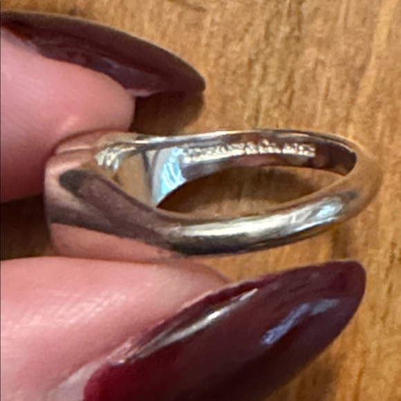 💛 Authentic Return To Tiffany Heart Signet Ring - Picture 7 of 8